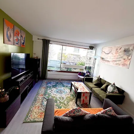 Appartement Bright & Cozy In Shared Near Eiffel